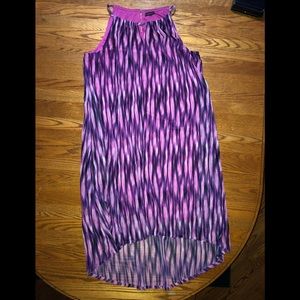 Hi-low halter dress size 18